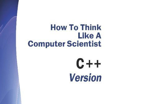像计算机科学家一样思考（C++版)
