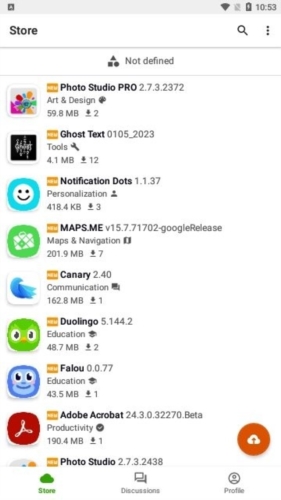 Appteka - 一款开源的安卓国际应用商店